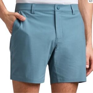 Rhone Men’s Commuter Short 7" - Blue Stone Waist 32” Retail $98